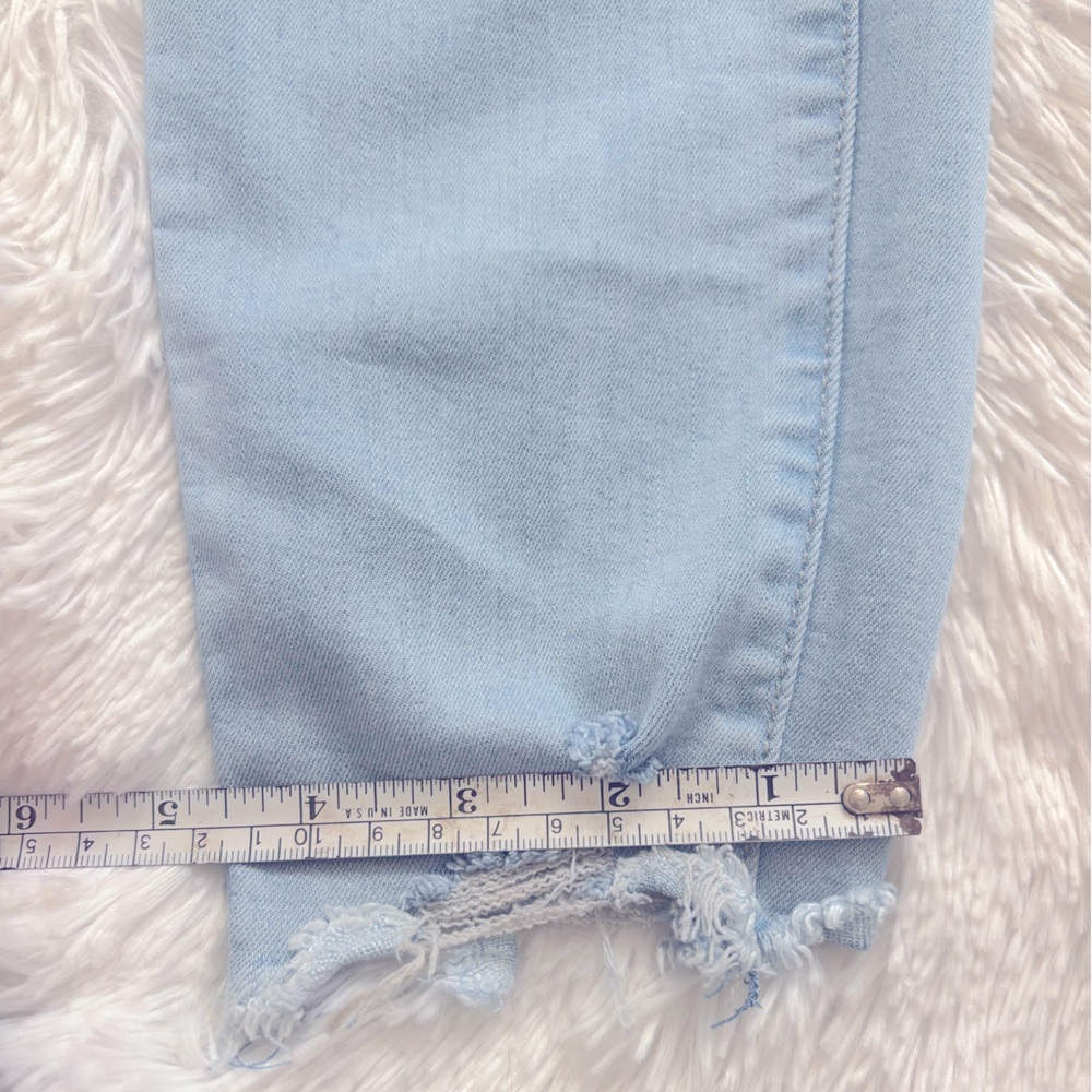YMI Jeans | High Rise Denim Jean Pant Distressed, 5 Pockets, Stretch (11/30) - Picture 7 of 7